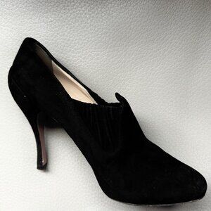 Prada black suede booties/pumps size 39/9